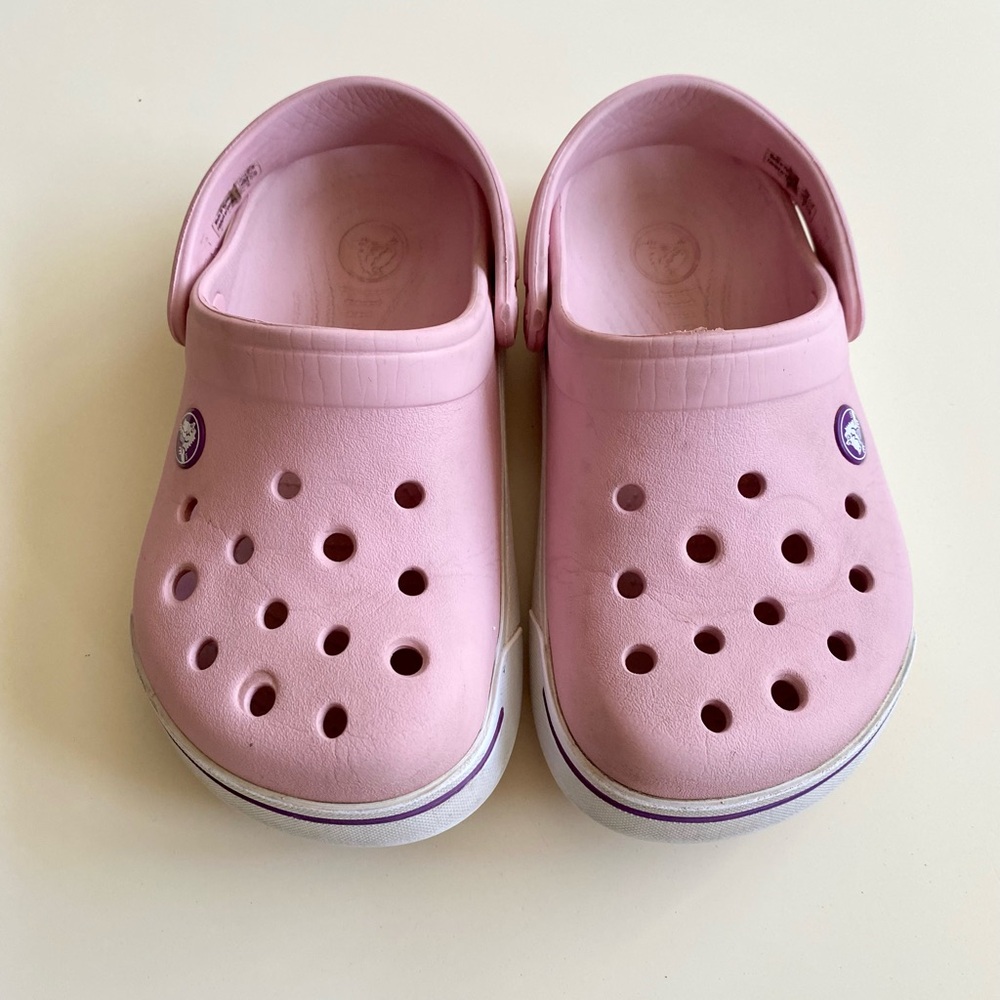 Kids Pink Crocs